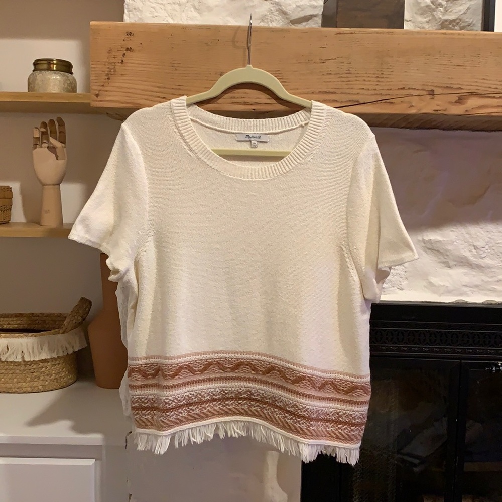 Madewell Short Sleeve Sweater